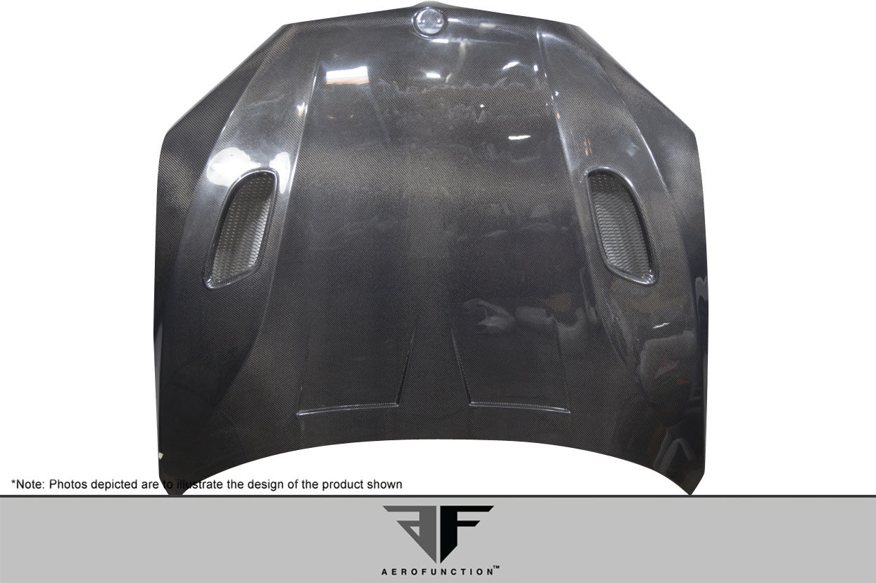 2015-2019 BMW X6 F16 / X6M F86 Carbon AF-1 Hood ( CFP ) - 1 Piece