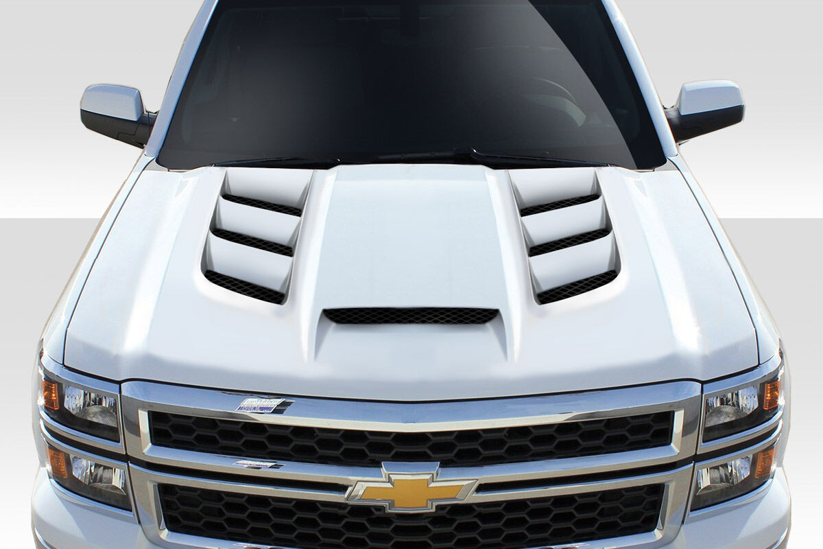 2014-2015 Chevrolet Silverado Duraflex Viper Look Hood 1PC - 114227