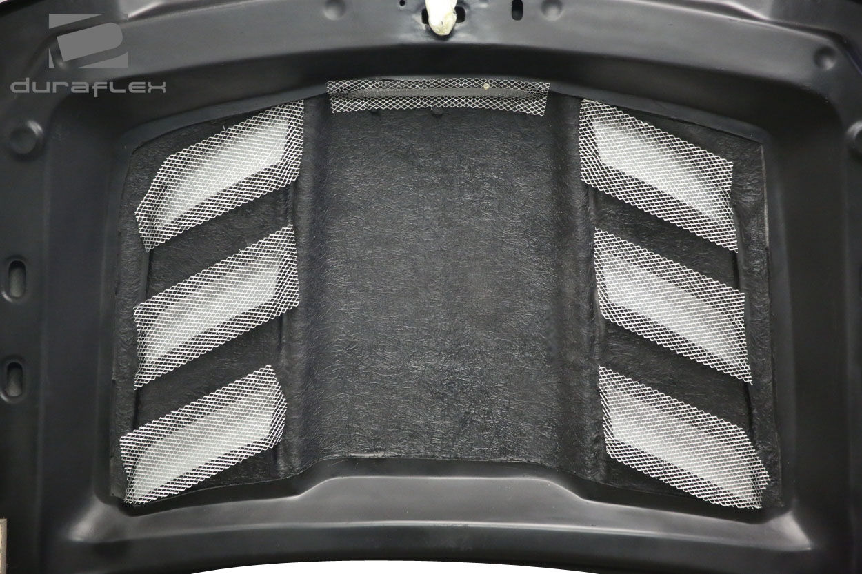 2016-2018 Chevrolet Silverado Duraflex Viper Look Hood - 1 Piece