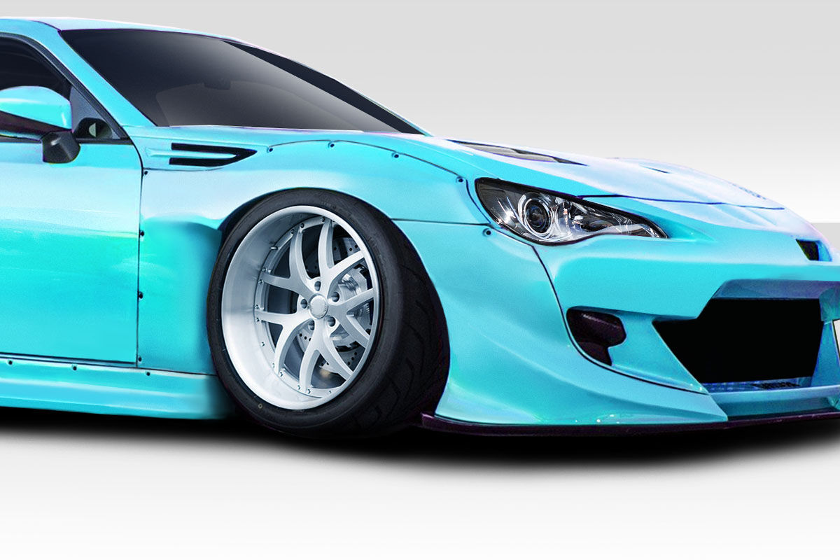 2013-2020 Scion FR-S Toyota 86 Subaru BRZ Duraflex Widebody GT500 V3 Front Fenders - 2 Piece
