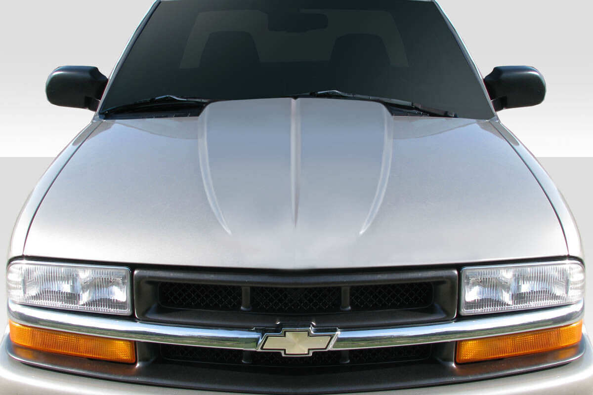 1994-2004 Chevy S10 1995-2004 Blazer Duraflex 3" Cowl Hood 1PC - 114537