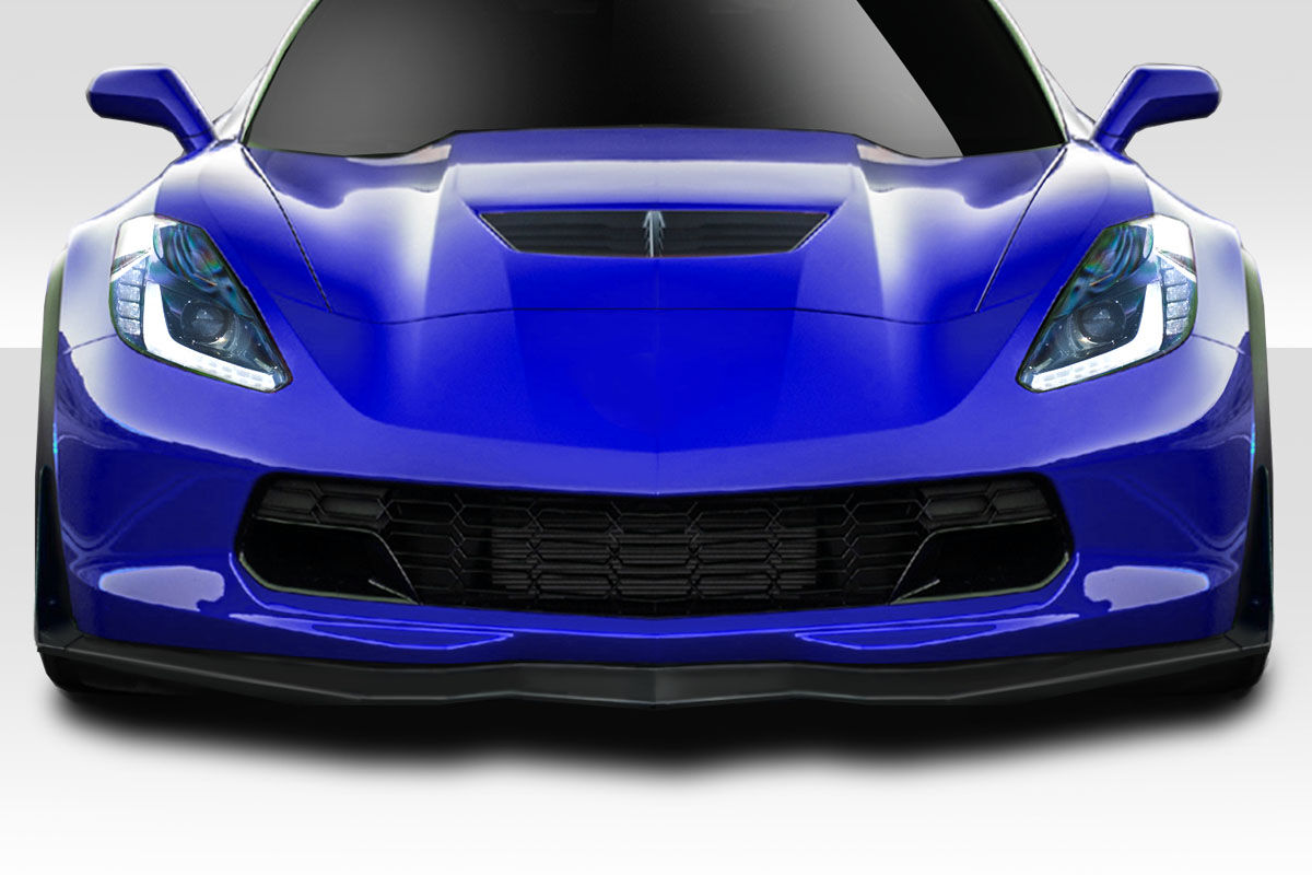 2014-2019 Chevrolet Corvette C7 Duraflex GMX Front Lip Splitter 1PC (Base Model) - 114612