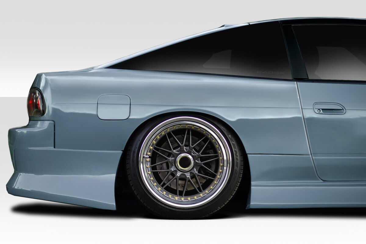 1989-1994 Nissan 240SX S13 HB Duraflex B Sport Wide Body 70MM Rear Fender Flares 2PC - 114748