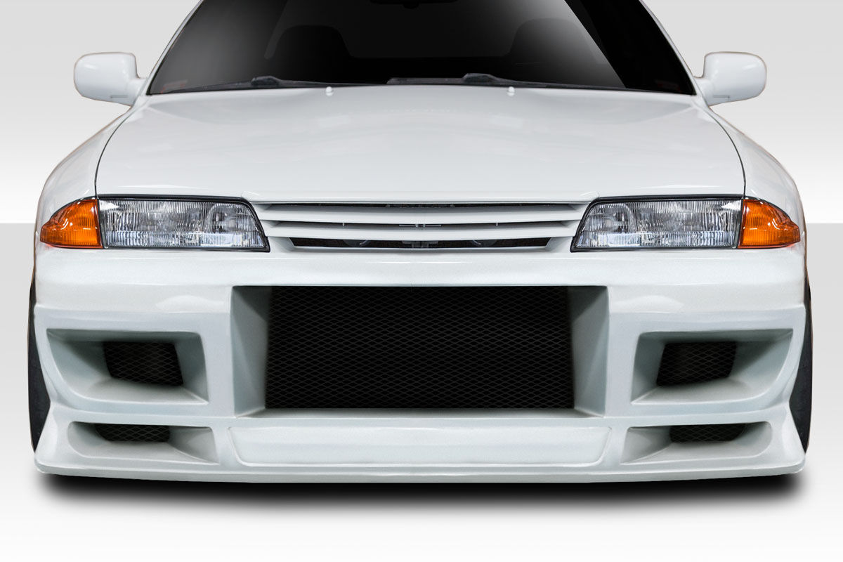 1989-1994 Nissan Skyline R32 2DR / 4DR Duraflex Demon V2 Front Bumper Cover 1PC - 114763