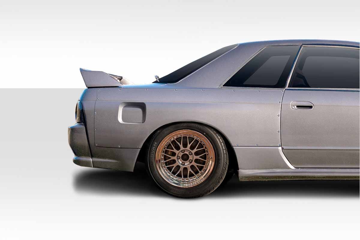 1989-1994 Nissan Skyline R32 2DR Duraflex D-Sport Wide Body Rear Fender Flares 2PC - 114767