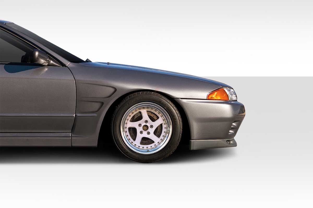 1989-1994 Nissan Skyline R32 2DR Duraflex D-Sport Wide Body Front Fenders 2PC - 114768