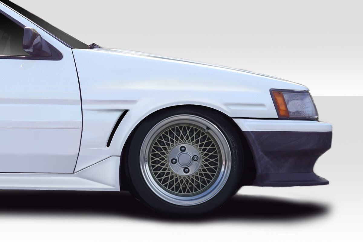 1984-1987 Toyota Corolla Levin 2DR / HB Duraflex JB Sport 20mm Front Fenders 2PC - 114793