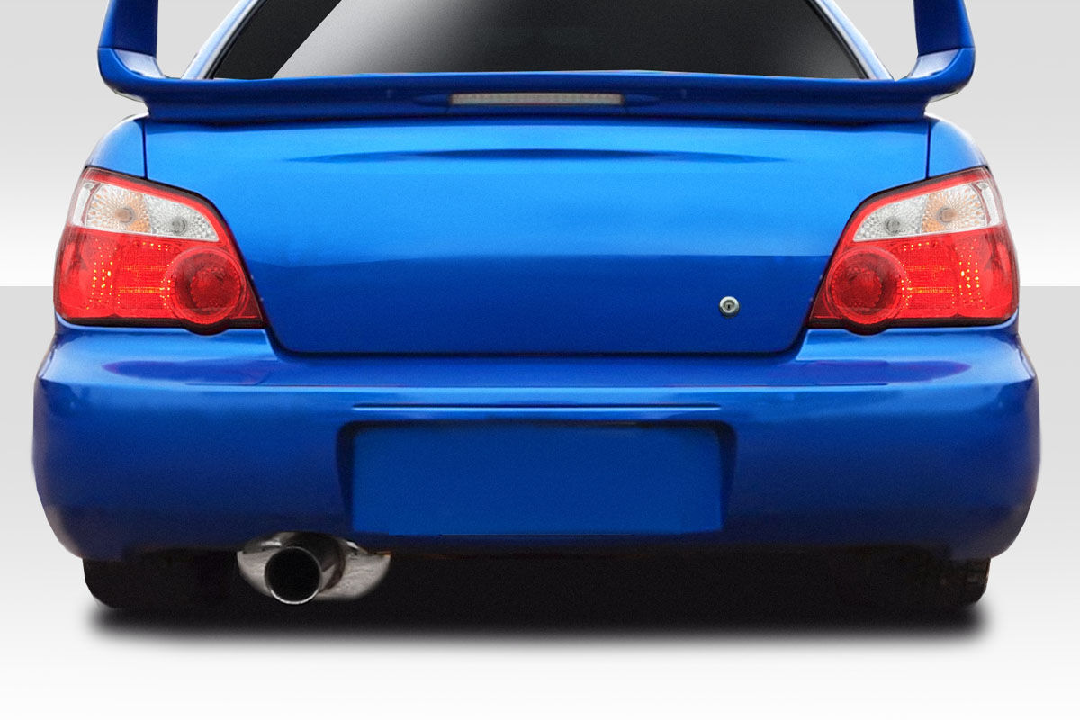 2004-2007 Subaru Impreza WRX STI 4DR Duraflex WRC Look Rear Bumper Cover 1PC - 114816