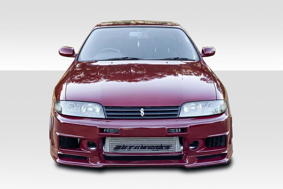 1995-1998 Nissan Skyline R33 2DR / 4DR Duraflex N-1 Front Bumper Cover 1PC - 114827