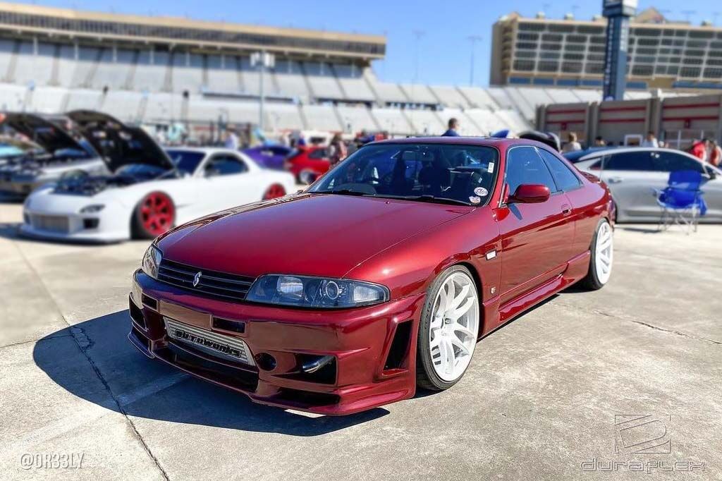 1995-1998 Nissan Skyline R33 2DR / 4DR Duraflex N-1 Front Bumper Cover - 1 Piece