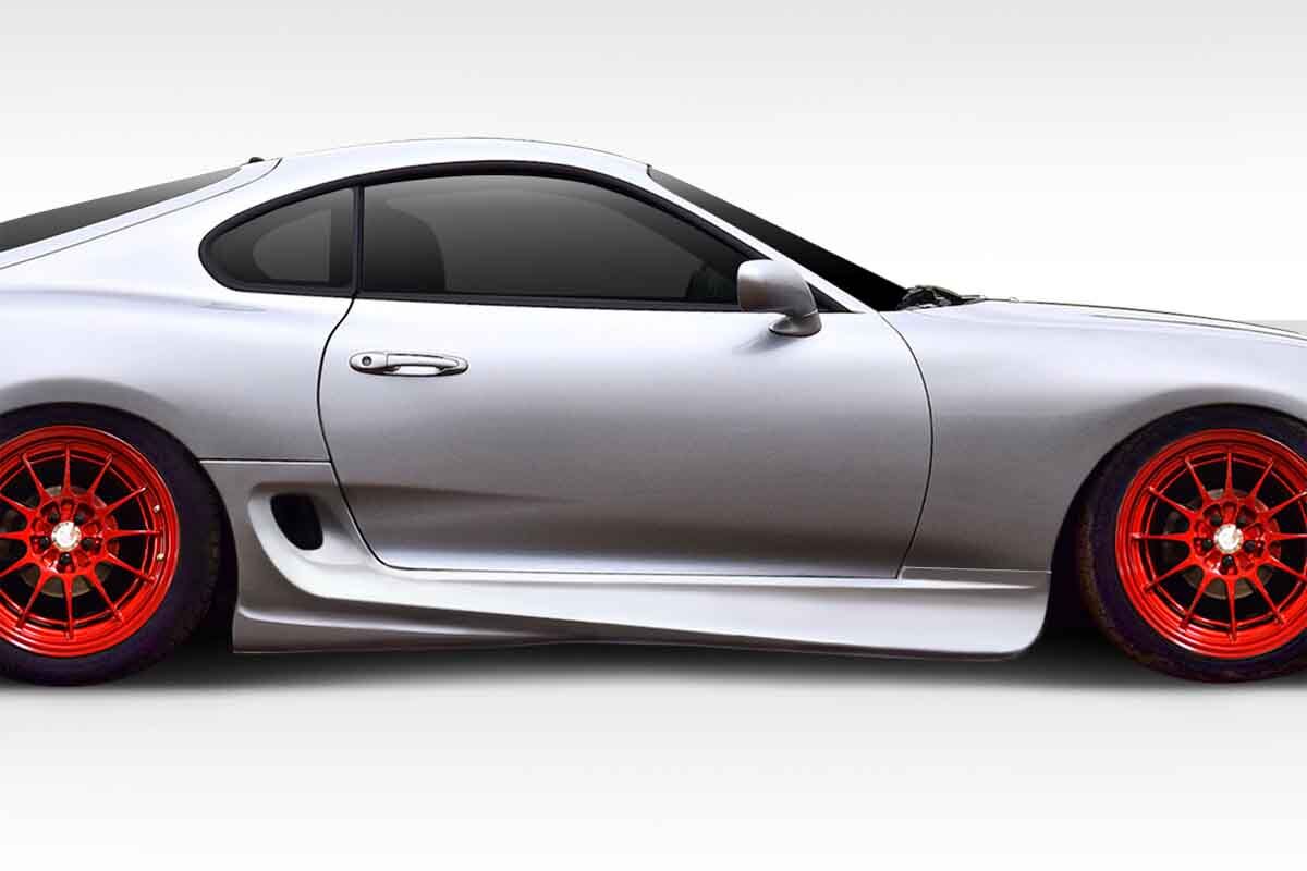 1993-1998 Toyota Supra Duraflex S Line Side Skirt Rocker Panels 2PC - 114849