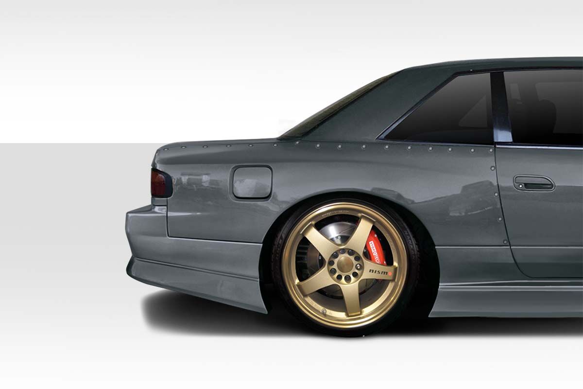 1989-1994 Nissan 240SX S13 Duraflex Sprint Wide Body Rear Fenders 2PC - 114855