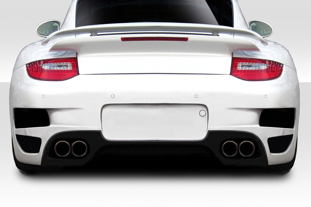 2009-2011 Porsche 911 Carrera 997 C2 C2S C5 C4S Targa 4 Targa 4S Cabriolet Duraflex Tecnika Rear Bumper Cover 2PC - 114857