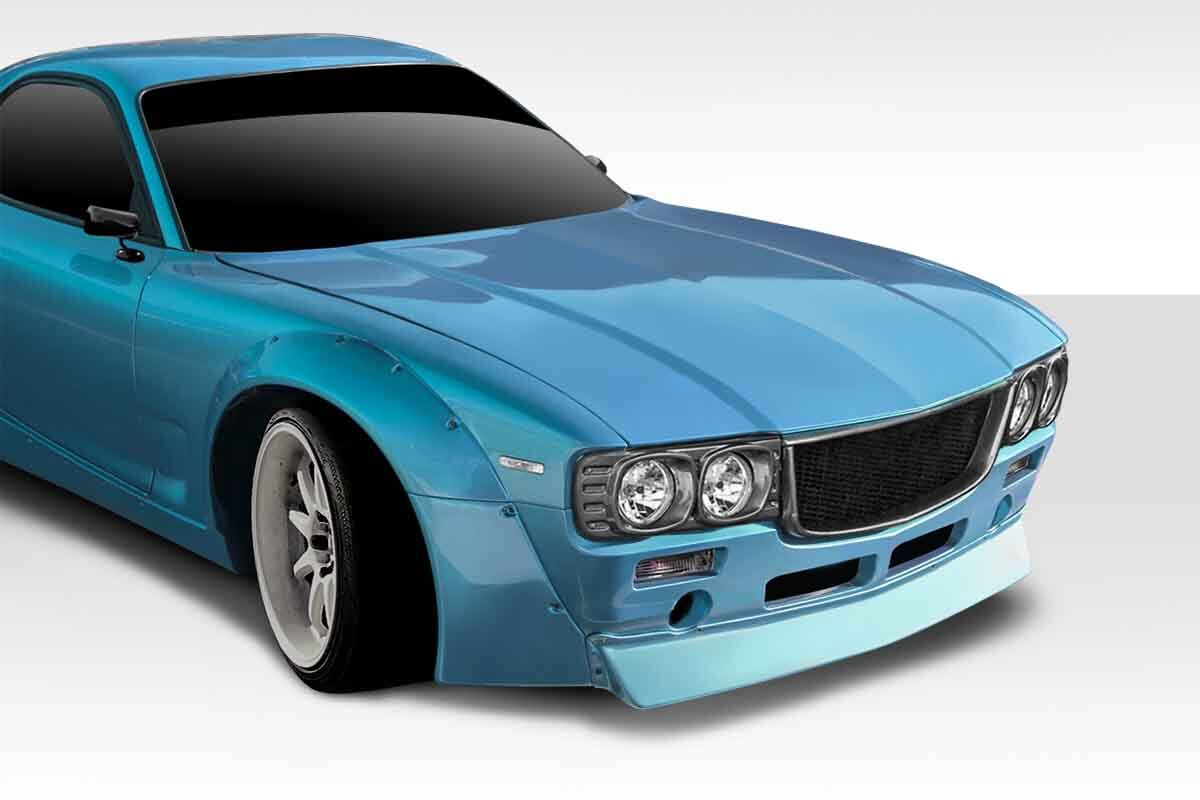 1993-1997 Mazda RX-7 Duraflex TKO RBS V2 Wide Body Hood 1PC - 114867