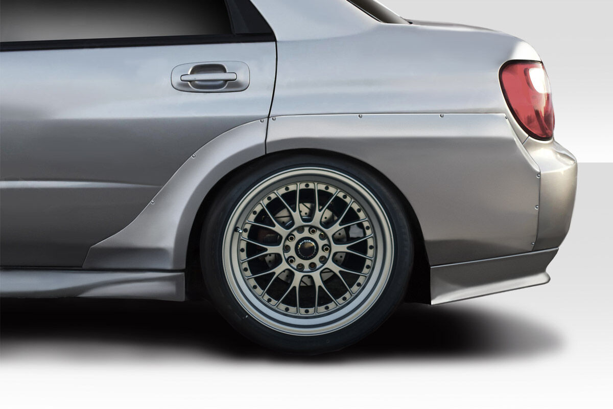 2002-2007 Subaru Impreza WRX STI Duraflex VRS Wide Body Rear Fender Flares 4PC - 114922