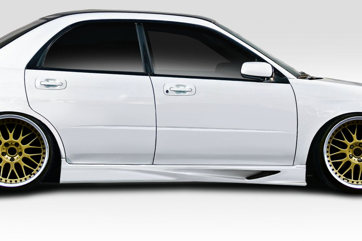2002-2007 Subaru Impreza WRX STI Duraflex VT-X Side Skirts Rocker Panels 2PC - 114930