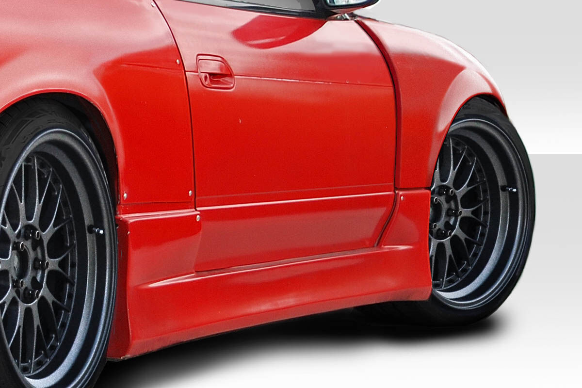 1989-1994 Nissan 240SX S13 HB Duraflex K Power Style Front Fenders 2PC - 114955