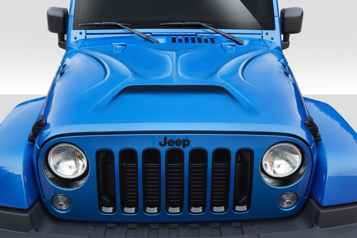 2007-2018 Jeep Wrangler Duraflex Predator Hood 1PC - 114963