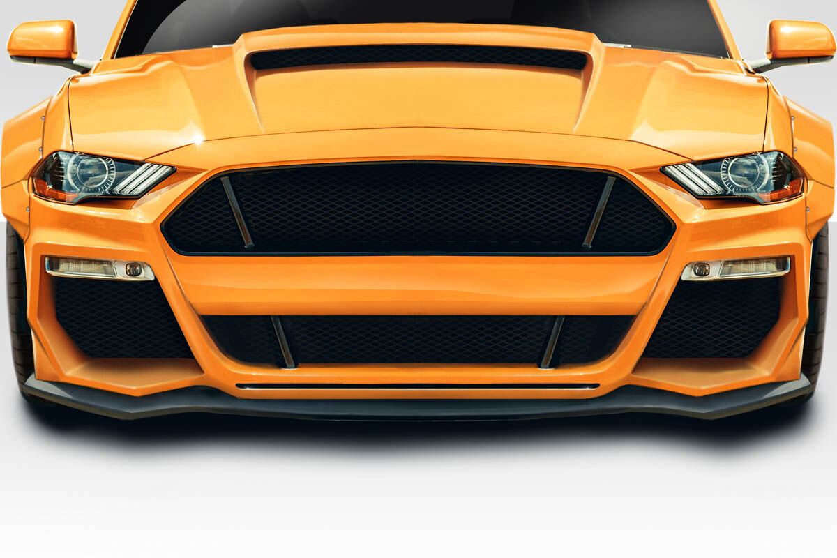 2018-2023 Ford Mustang Duraflex Grid Front Lip Under Spoiler 1PC - 115001