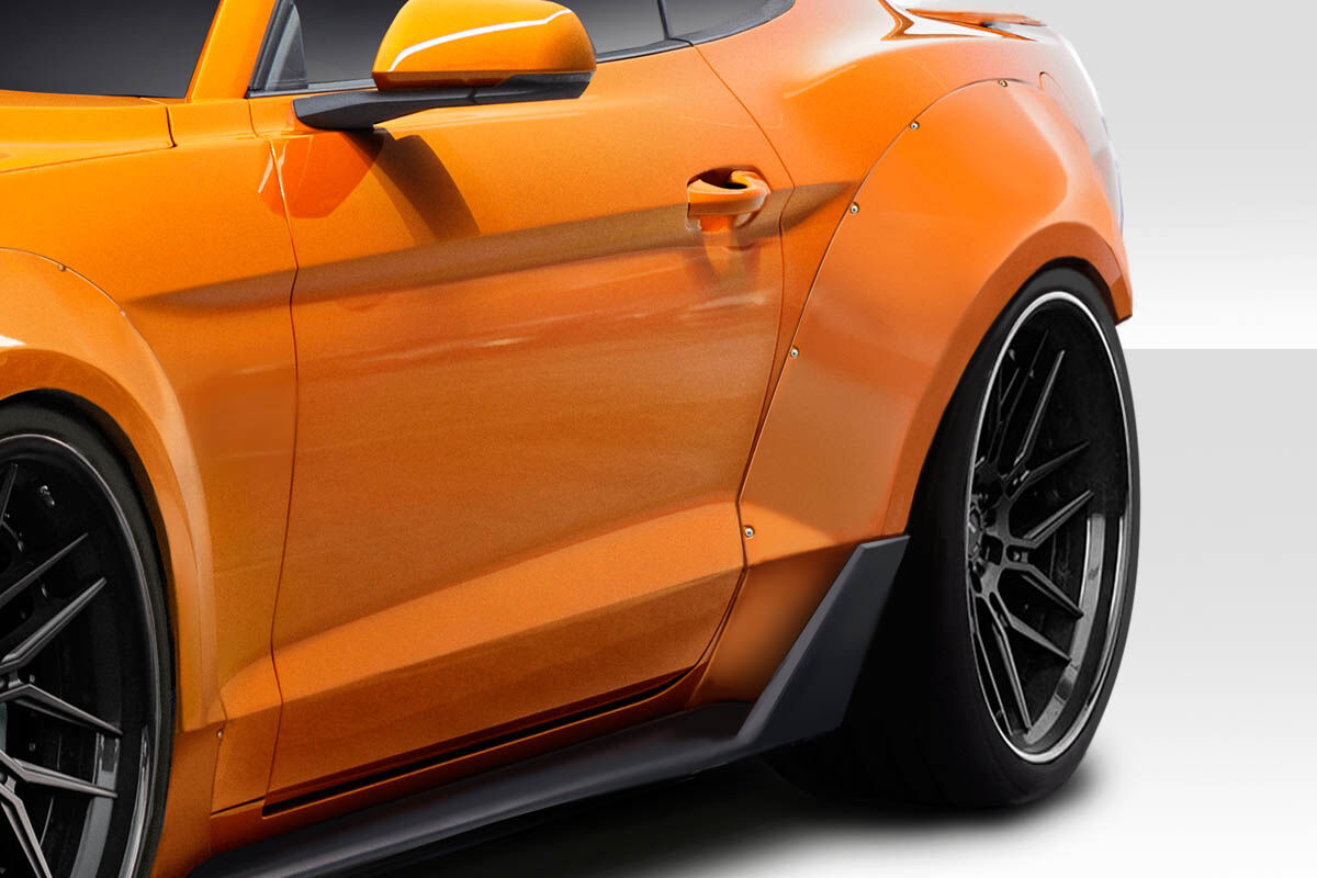 2018-2023 Ford Mustang Duraflex Grid Wide Body Kit - 15 piece