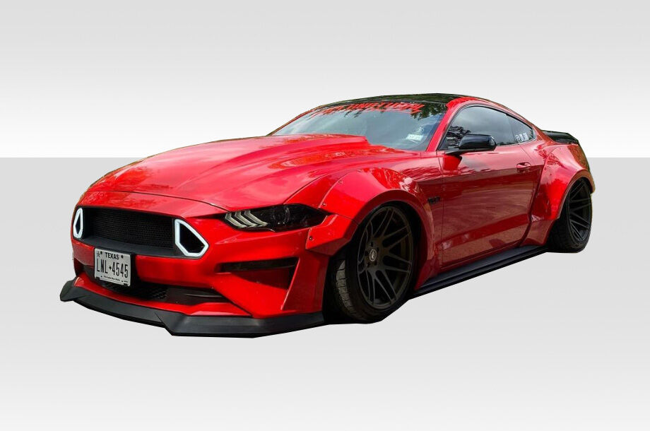 2018-2023 Ford Mustang Duraflex Grid Fender Flares- 8 piece