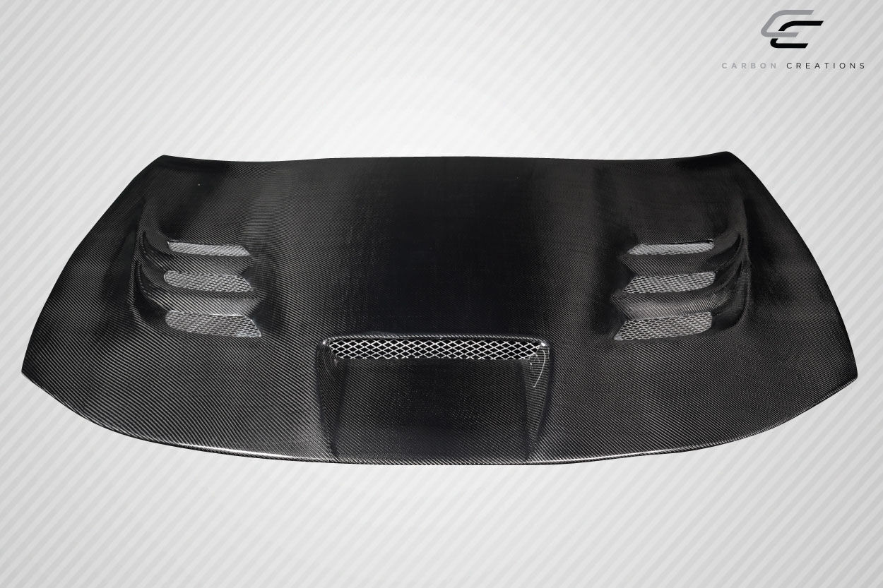 2015-2023 Dodge Charger Carbon Fiber Viper Hood - 1 Piece