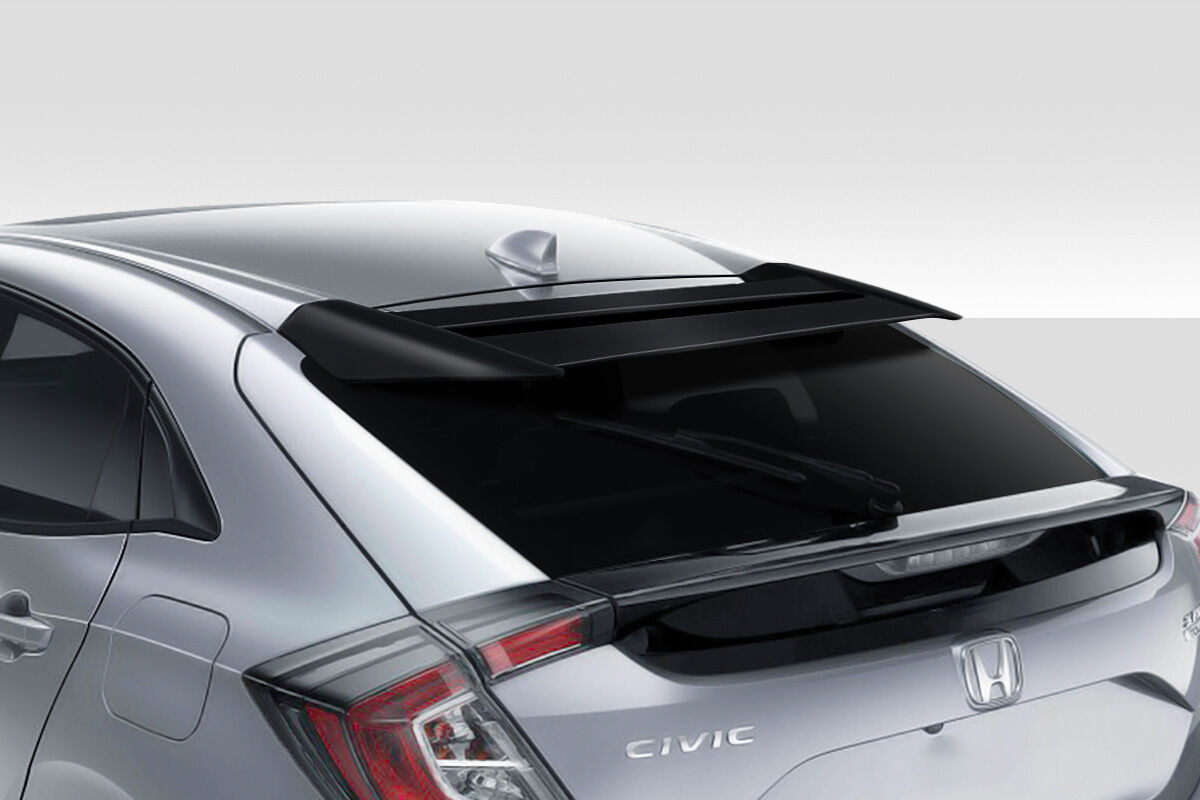 Duraflex Type M Style Fiberglass/FRP Spoiler/Wing for 2017-2021 Honda Civic HB. - 119794