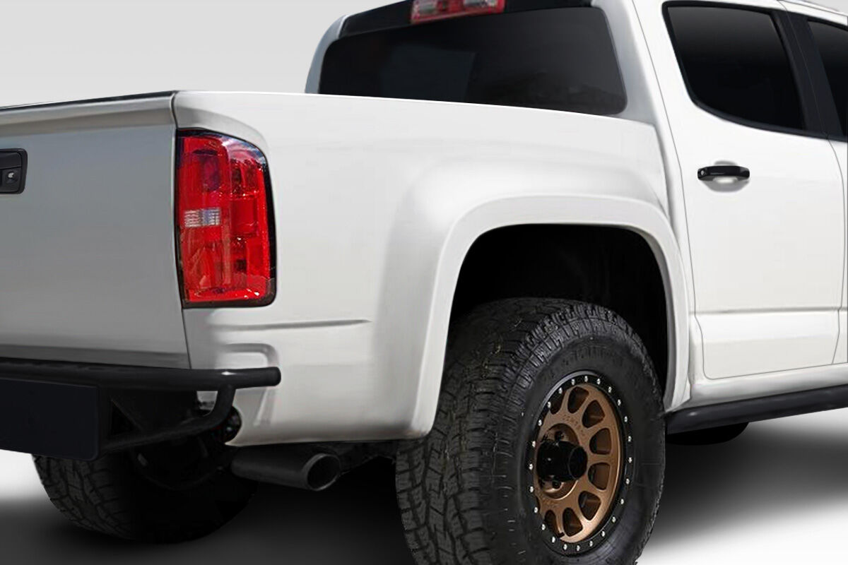 2015-2022 Chevrolet Colorado Duraflex 4" Bulge Rear Bedsides - 2 Piece - 116360