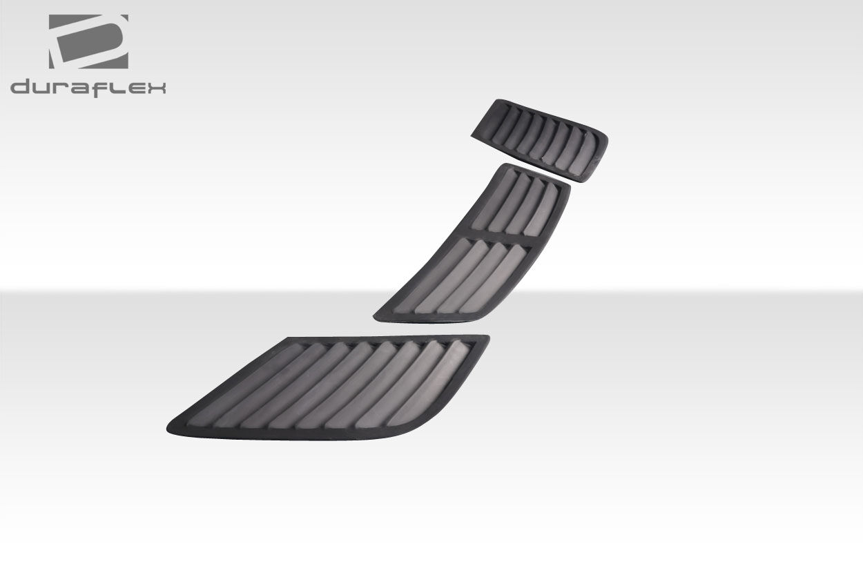 2008-2013 BMW M3 E90 E92 E93 Duraflex GT1 Hood Vents - 3 Piece