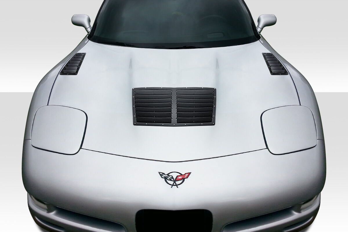 1997-2004 Chevrolet Corvette C5 Duraflex GTV Hood Vents - 3 Piece - 116550