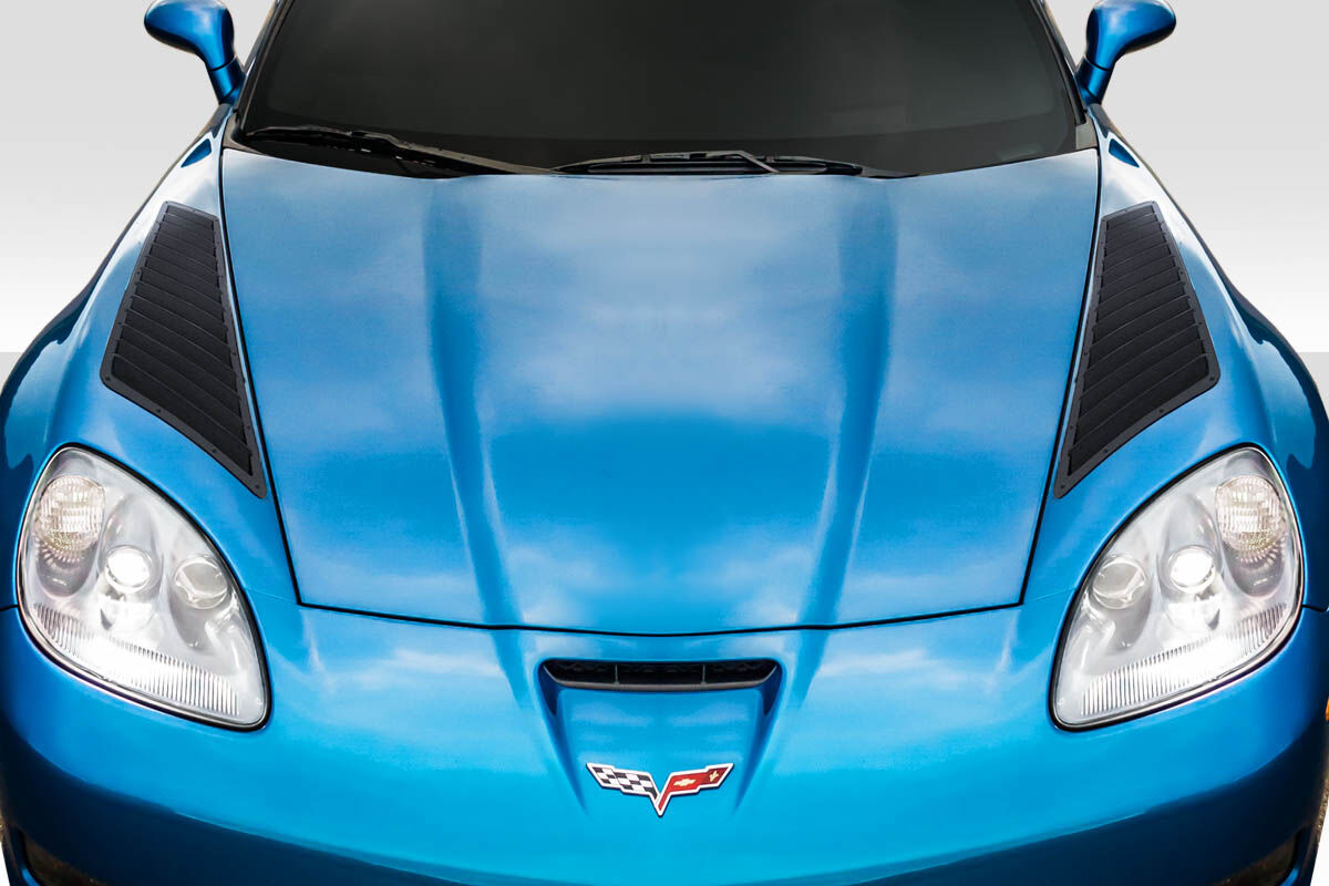 2005-2013 Chevrolet Corvette C6 Duraflex GT1 Fender Vents - 2 Piece - 116552