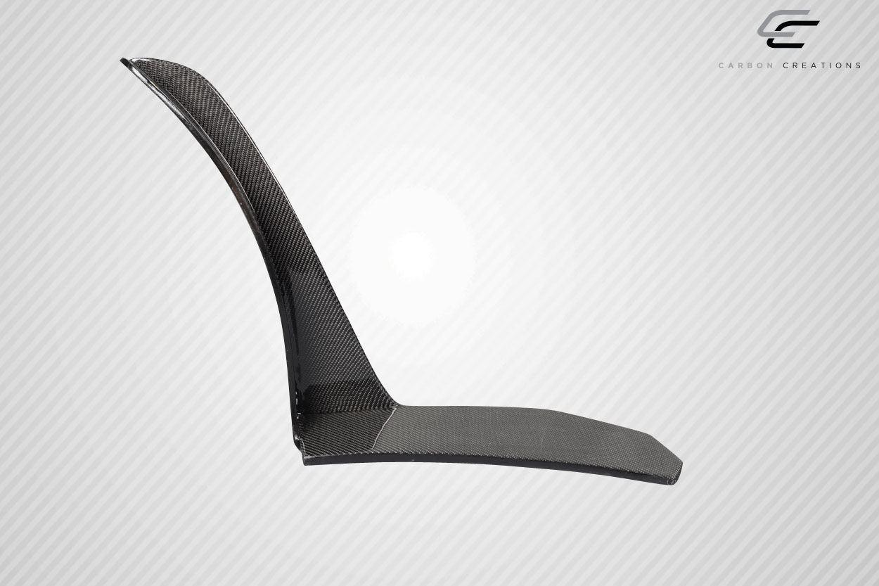 2018-2023 Ford Mustang Carbon Fiber Z1 Front Lip Spoiler Air Dam - 2 Pieces ( Non performance model )