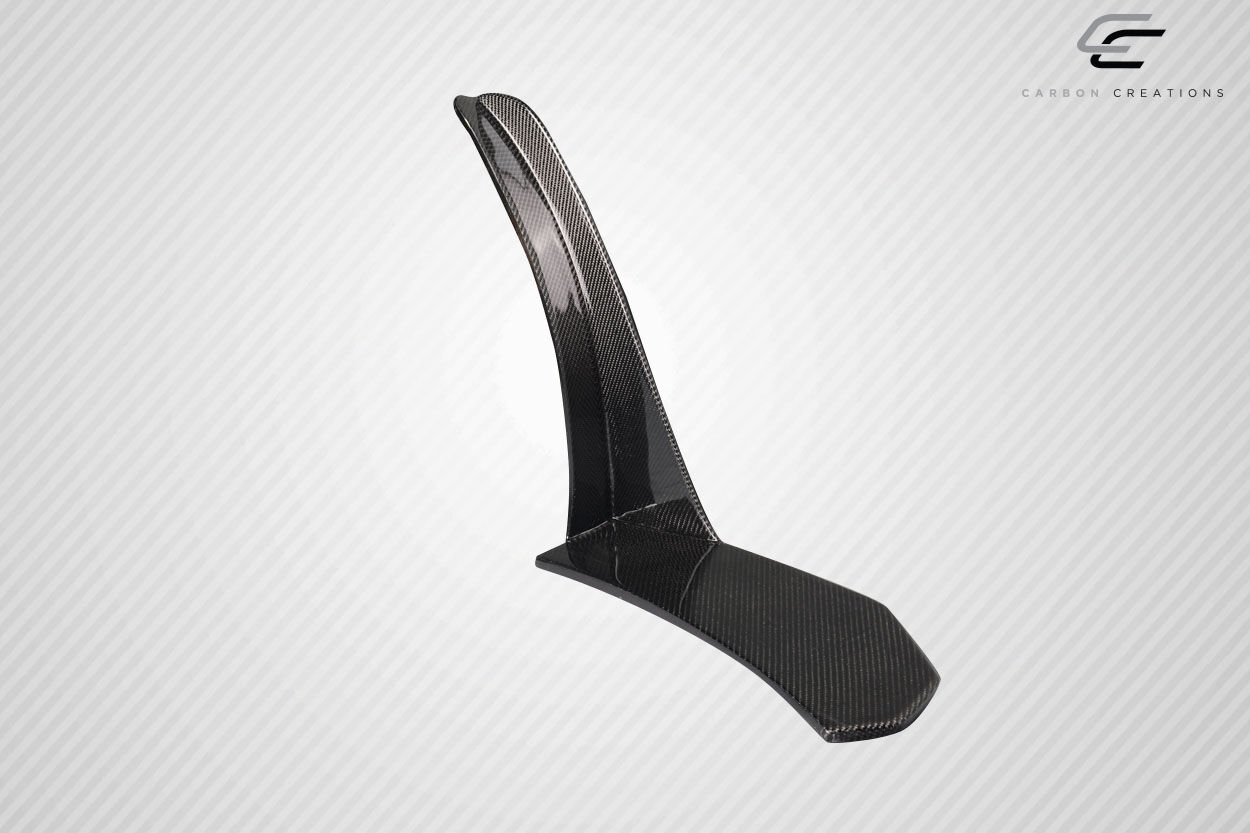 2018-2023 Ford Mustang Carbon Fiber Z1 Front Lip Spoiler Air Dam - 2 Pieces ( Non performance model )