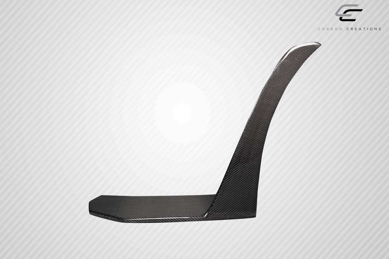 2018-2023 Ford Mustang Carbon Fiber Z1 Front Lip Spoiler Air Dam - 2 Pieces ( Performance model )