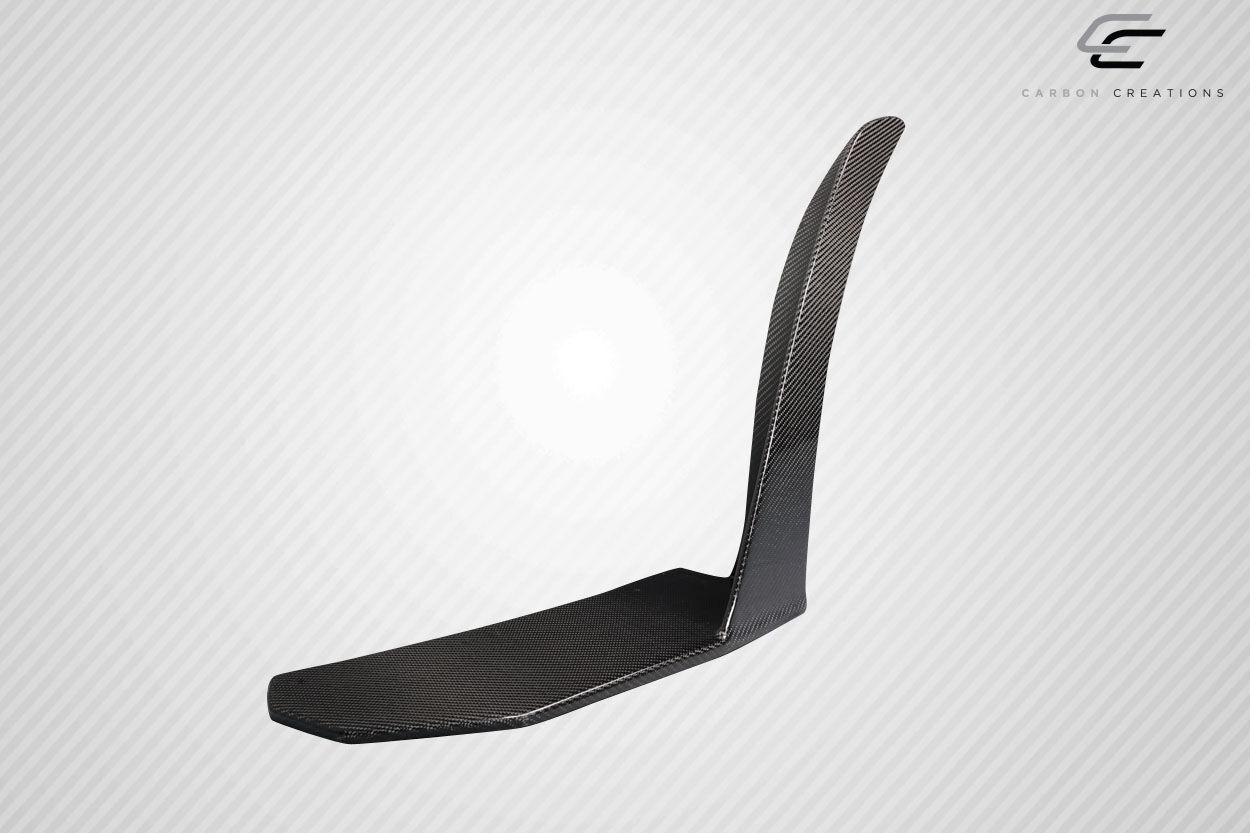 2018-2023 Ford Mustang Carbon Fiber Z1 Front Lip Spoiler Air Dam - 2 Pieces ( Performance model )