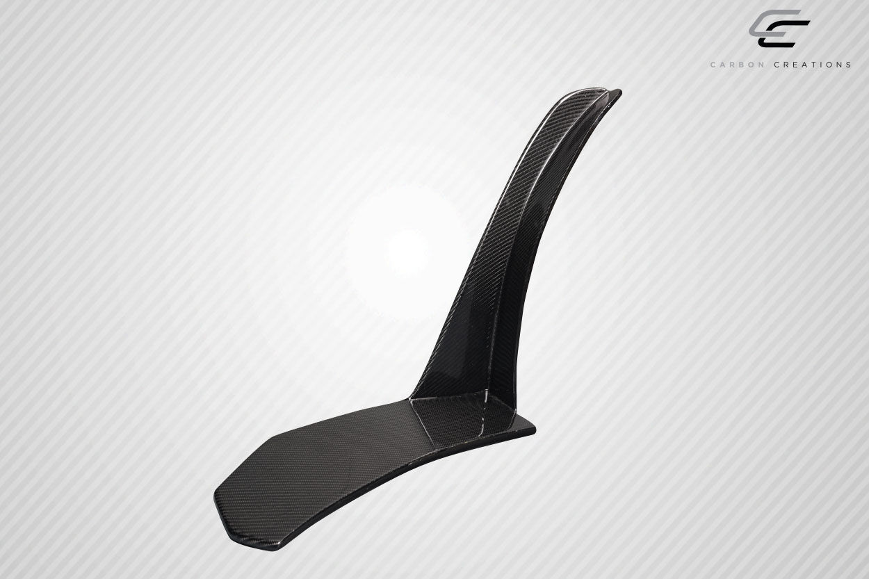 2018-2023 Ford Mustang Carbon Fiber Z1 Front Lip Spoiler Air Dam - 2 Pieces ( Performance model )
