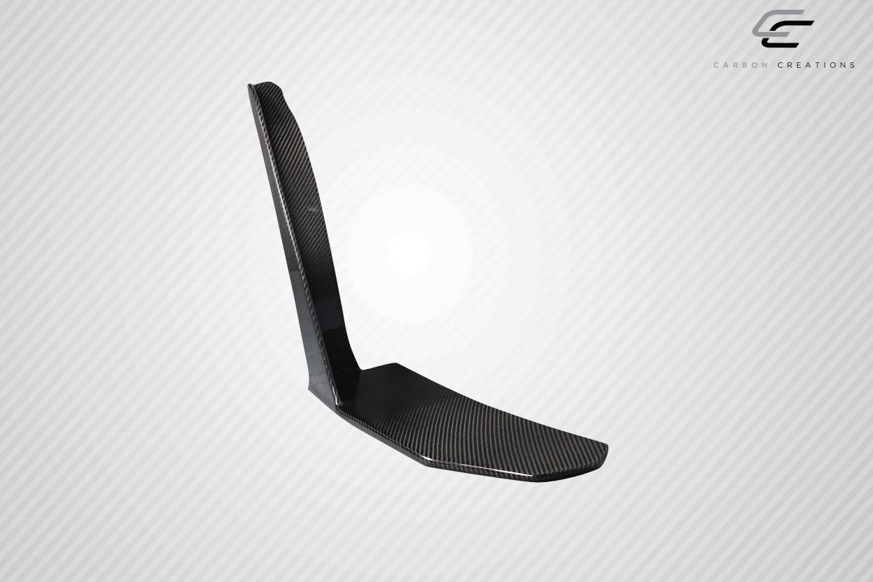 2018-2023 Ford Mustang Carbon Fiber Z1 Front Lip Spoiler Air Dam - 2 Pieces ( Performance model )