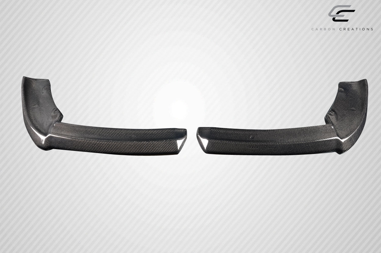 2006-2010 Porsche Cayman Carbon Fiber Motox Rear Lip Spoiler Air Dam - 2 Pieces