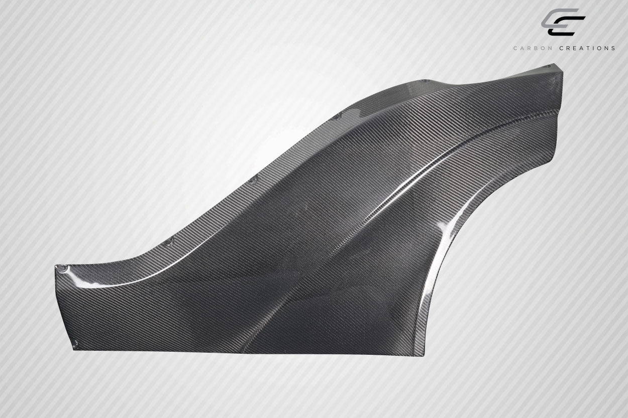 2015-2021 Subaru WRX STI Carbon Fiber VRS Wide Body Rear Fender Flares - 9 Piece