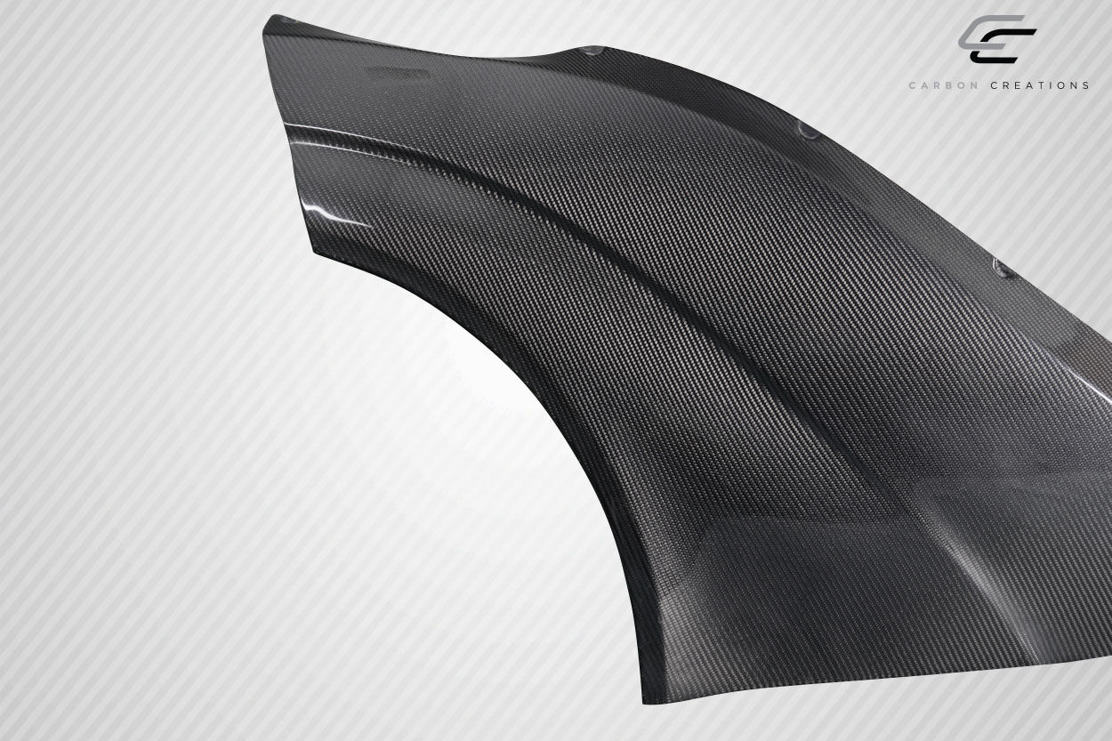 2015-2021 Subaru WRX STI Carbon Fiber VRS Wide Body Rear Fender Flares - 9 Piece