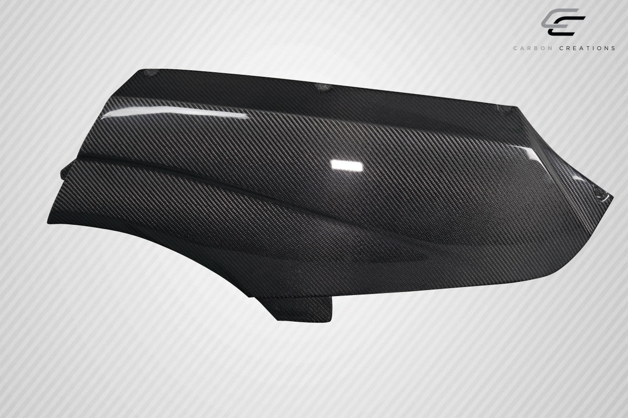 2015-2021 Subaru WRX STI Carbon Fiber VRS Wide Body Rear Fender Flares - 9 Piece