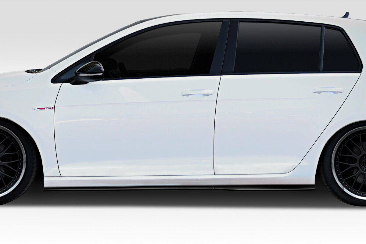Duraflex RZ Style Fiberglass/FRP Side Skirts for 2015-2021 Volkswagen Golf - 119872