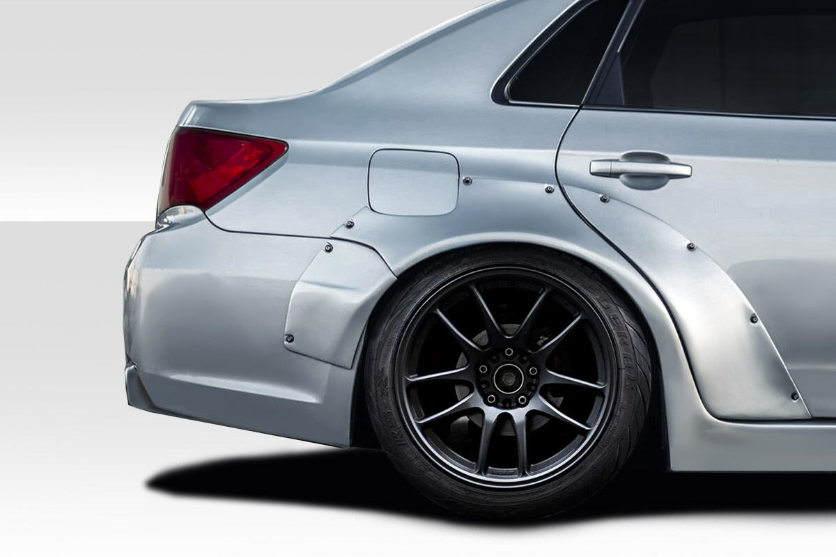 Duraflex Magna Style Fiberglass/FRP Fender Flares for 2011-2014 Subaru WRX 4DR. - 117059