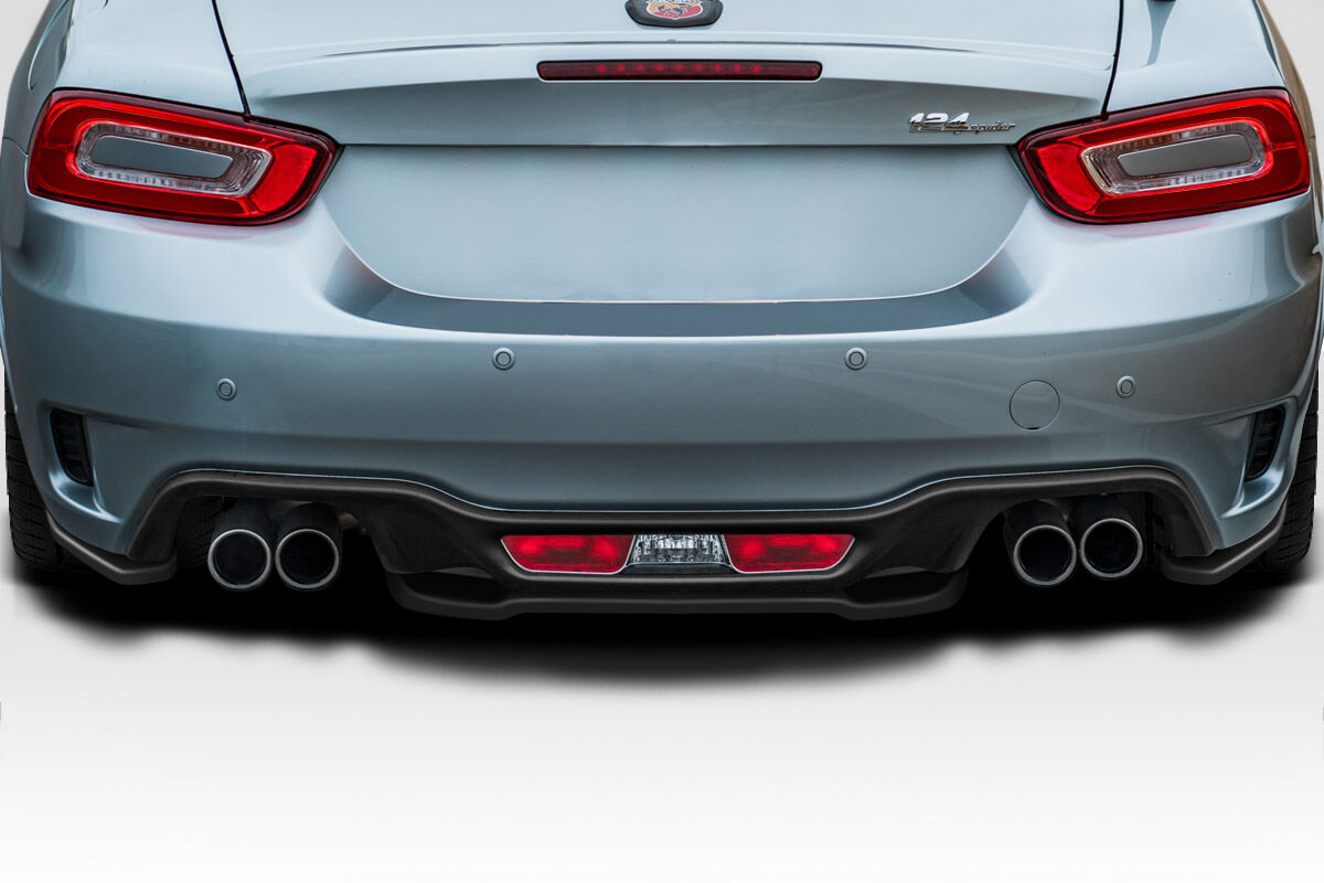 2017-2020 Fiat 124 Spider Abarth Duraflex Speed Rear Lip Spoiler Splitters - 3 Pieces - 117067
