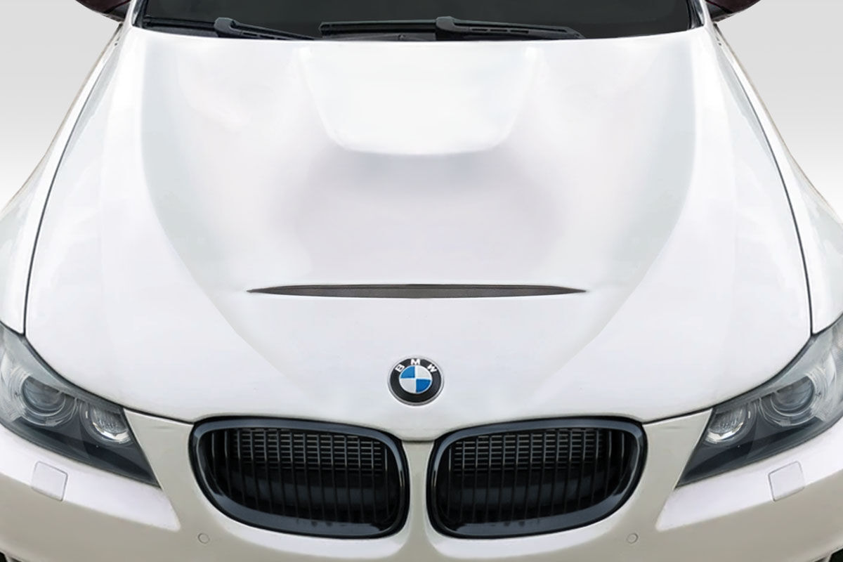 2009-2011 BMW 3 Series E90 E91 4DR / Wagon Duraflex GTS Look Hood - 1 Piece - 117084