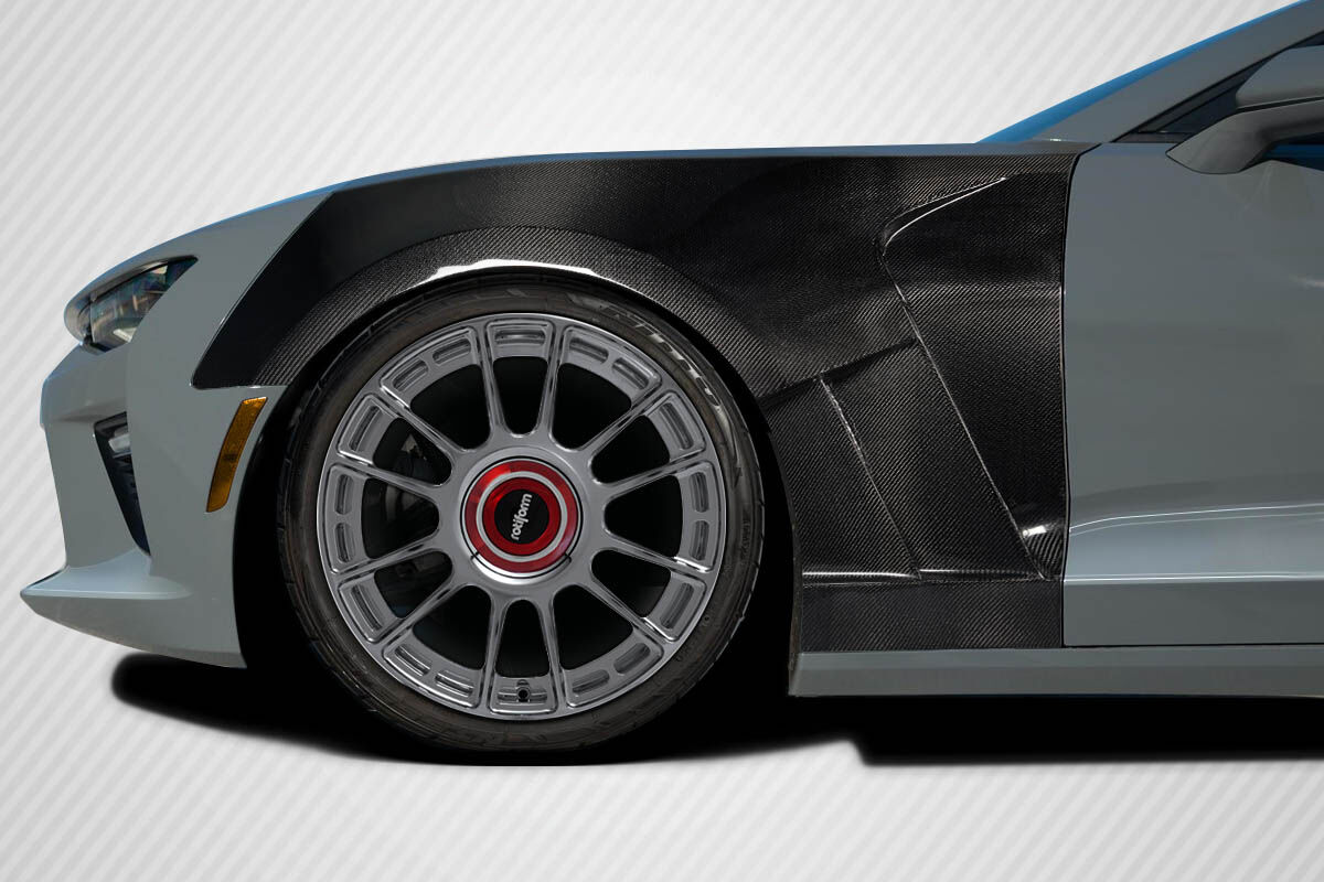 Carbon Creations Revo Style Carbon Fiber Fenders for 2016-2023 Chevrolet Camaro - 117095