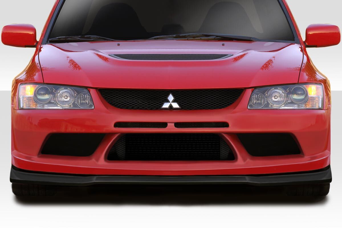 2003-2006 Mitsubishi Lancer Evolution 8 9 Duraflex Helico Front Bumper Cover - 2 Pieces - 117099