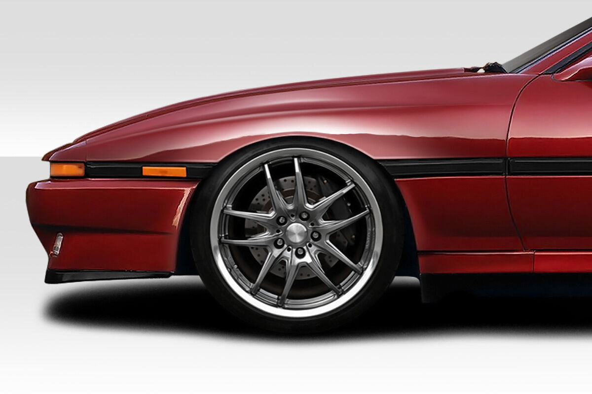 1986-1992 Toyota Supra A70 Duraflex A Spec Front Fender - 2 Pieces (35mm wider) - 117130