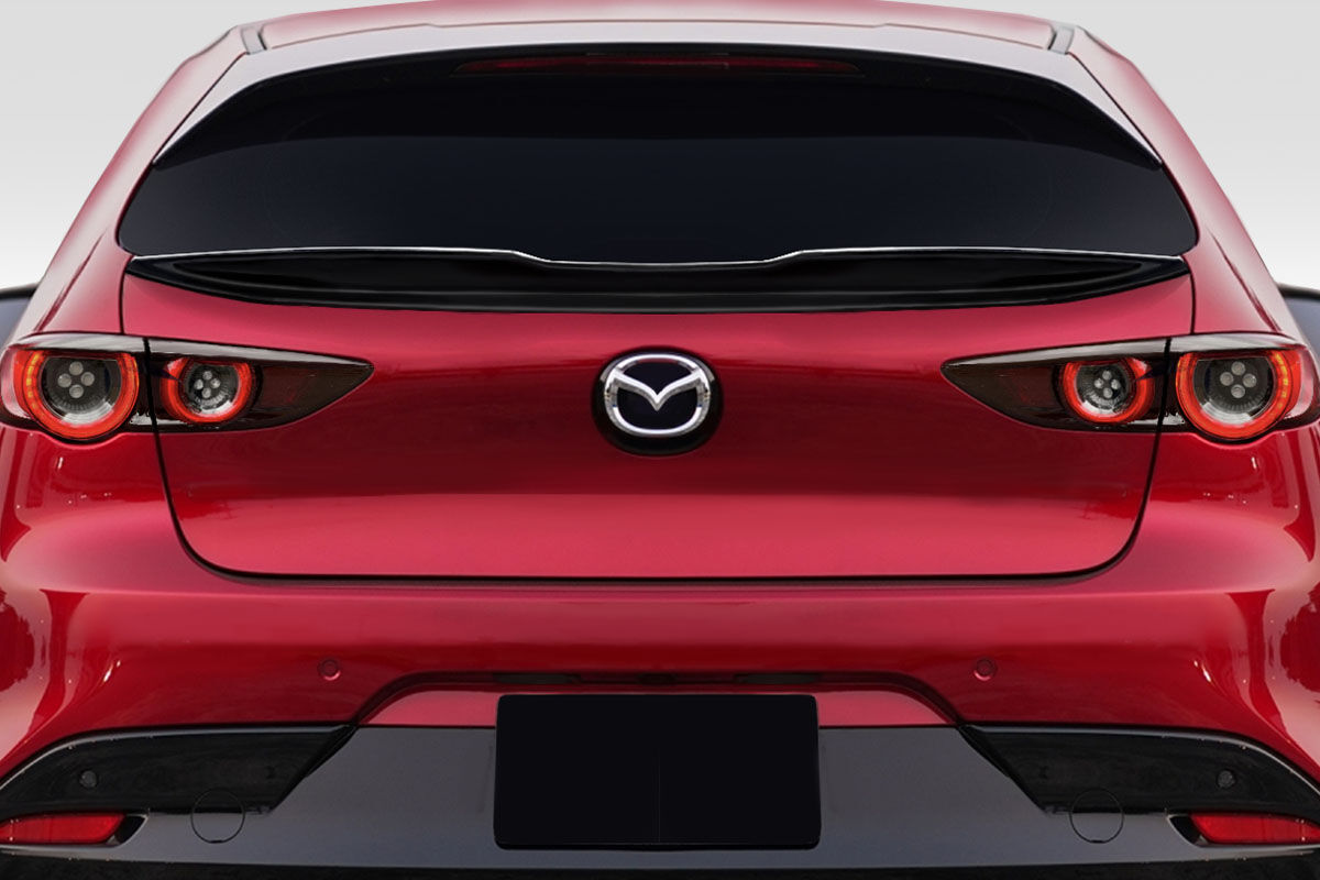 2019-2023 Mazda 3 Corke Duraflex Corke Rear Mid Wing Spoiler - 1 Piece - 117150
