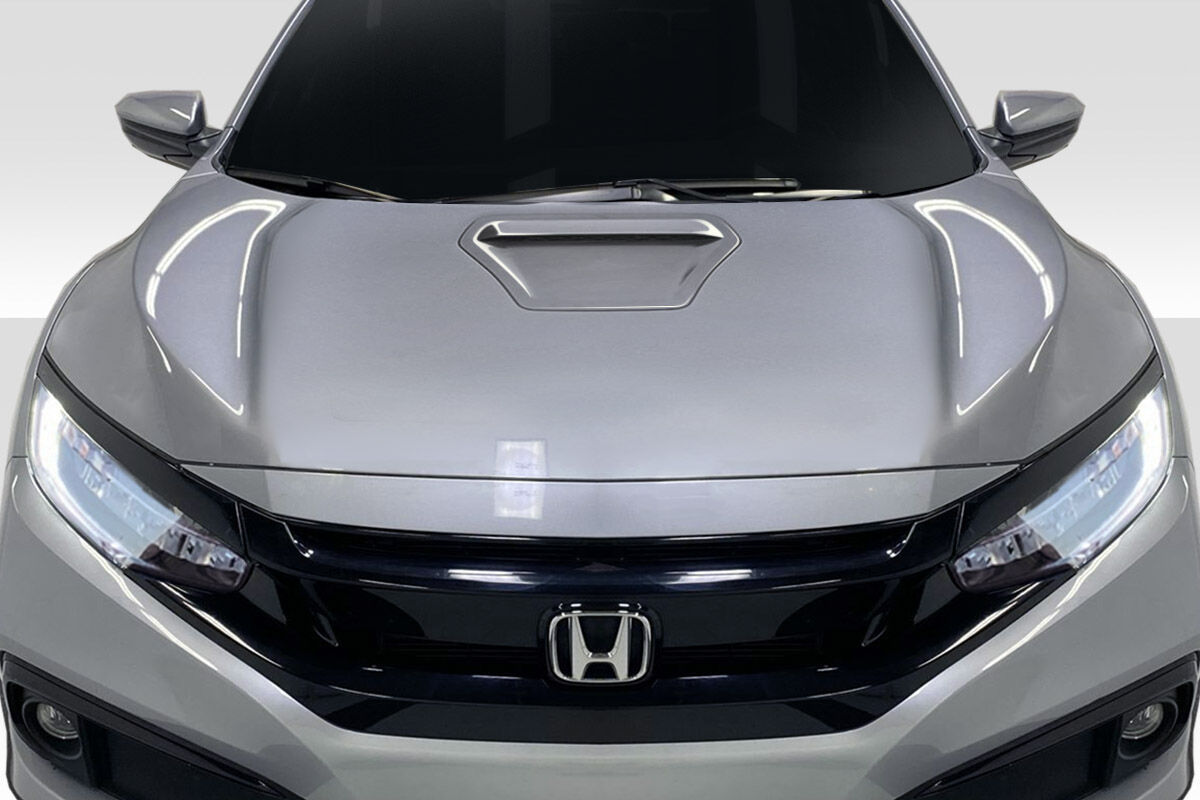 2016-2021 Honda Civic Duraflex Type R Look Hood - 1 Piece - 117164